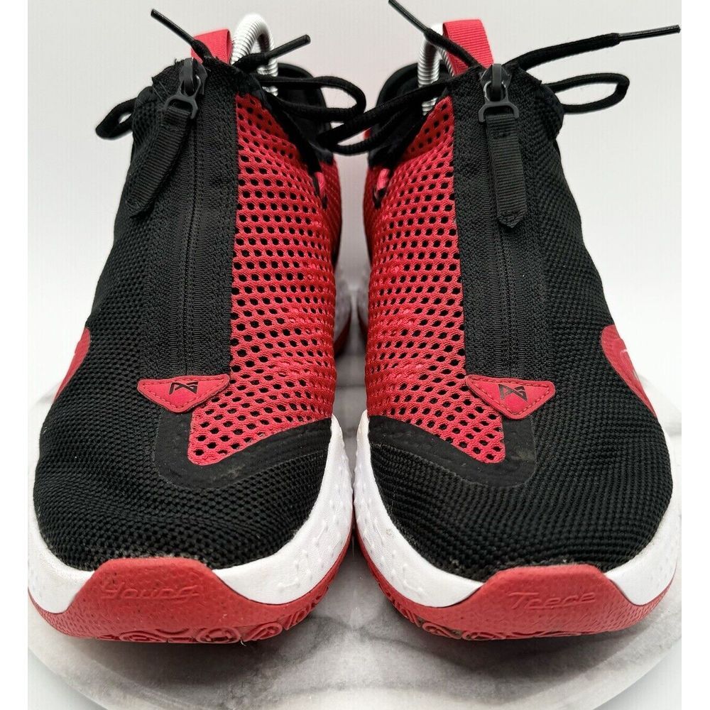 Nike PG 4 CD5079-003 Men's Black Red Paul George Zip Basketball Shoes US 8.5 - Picture 2 of 10